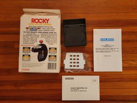 VTG COLECO VISION 2400 CONSOLE SYSTEM, BOX, MANUALS, 3 VIDEO GAME ORIGINAL RARE