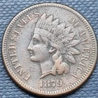1879 Indian Head Cent 1c Penny Better Grade XF #92728