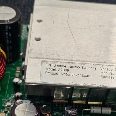 NOVEXX SOLUTIONS A7389: Motor Drive Board 75V | eBay