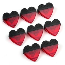 Heart-Shaped Magnetic Bag Clips – Set of 8