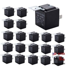 20 Pack 12V 40/30A 5-Pin SPDT Automotive Relays  Automotive relays support