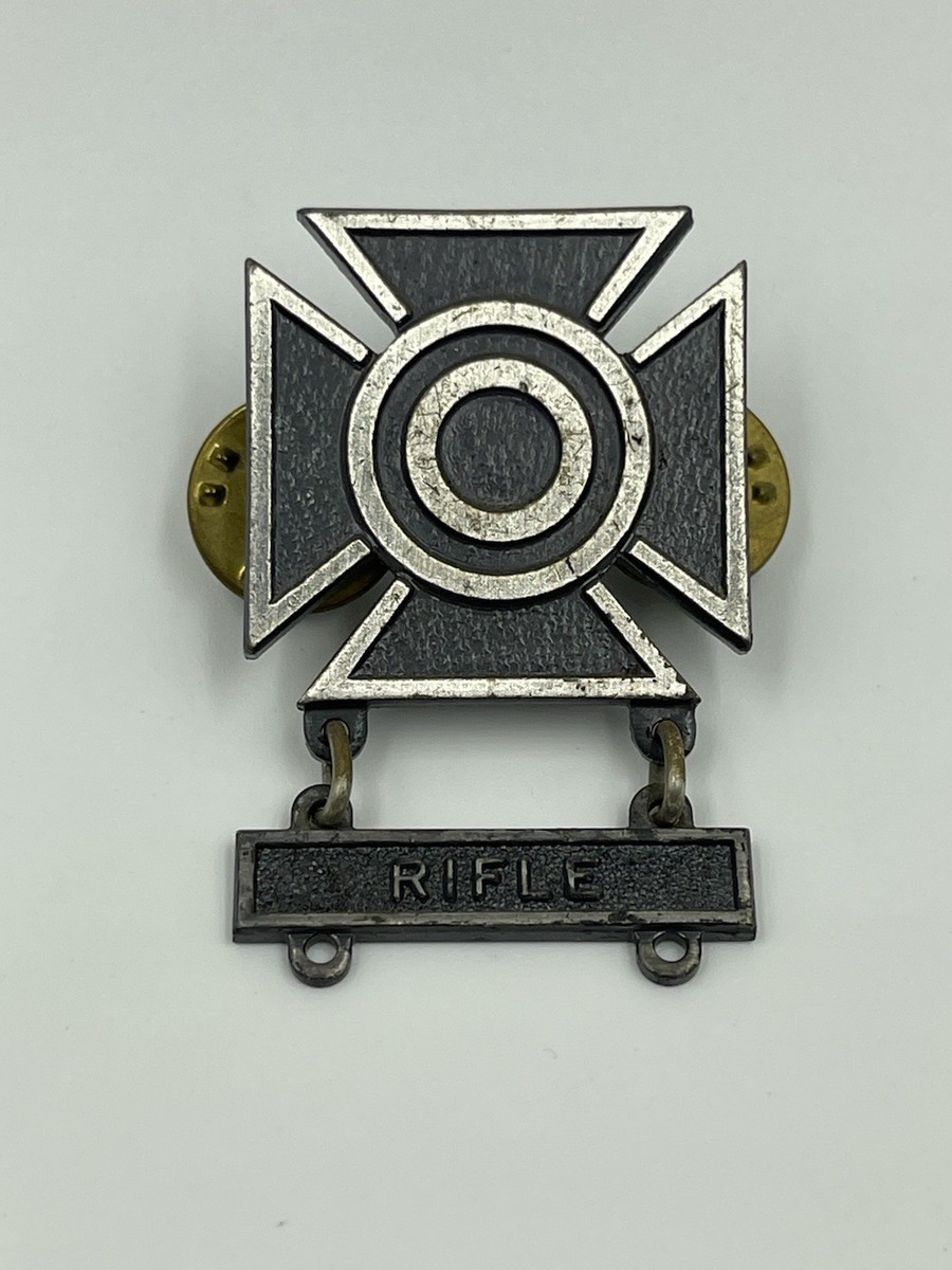 洋楽 sharpshooters LP conception WW2 Sterling US Army Sharpshooter Badge Of Honor Pin 1