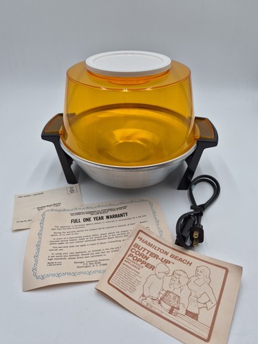 Vintage Hamilton Beach Butter-Up Corn Popper Electric Model 507