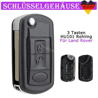 3 Tasten Klapp Schlüssel Gehäuse Für Land Rover Discovery Range Rover III Sport