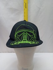 Youth Star Wars Snapback Cap Imperial Stormtrooper Helmet Glow in Dark Print Hat
