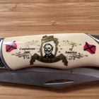 Robert E Lee Confederate State of America Collectors  Folding Knife 8” Opened — photo 3