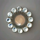 VTG MCM Boopie Bubble Anchor Hocking Clear Glass Trinket Dish Ashtray 5"Wx1.25"H
