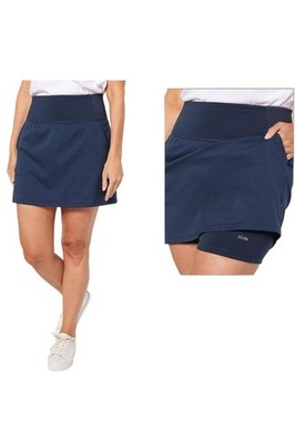 zuda Z-Eco Utility Skort with Pockets Dark Navy