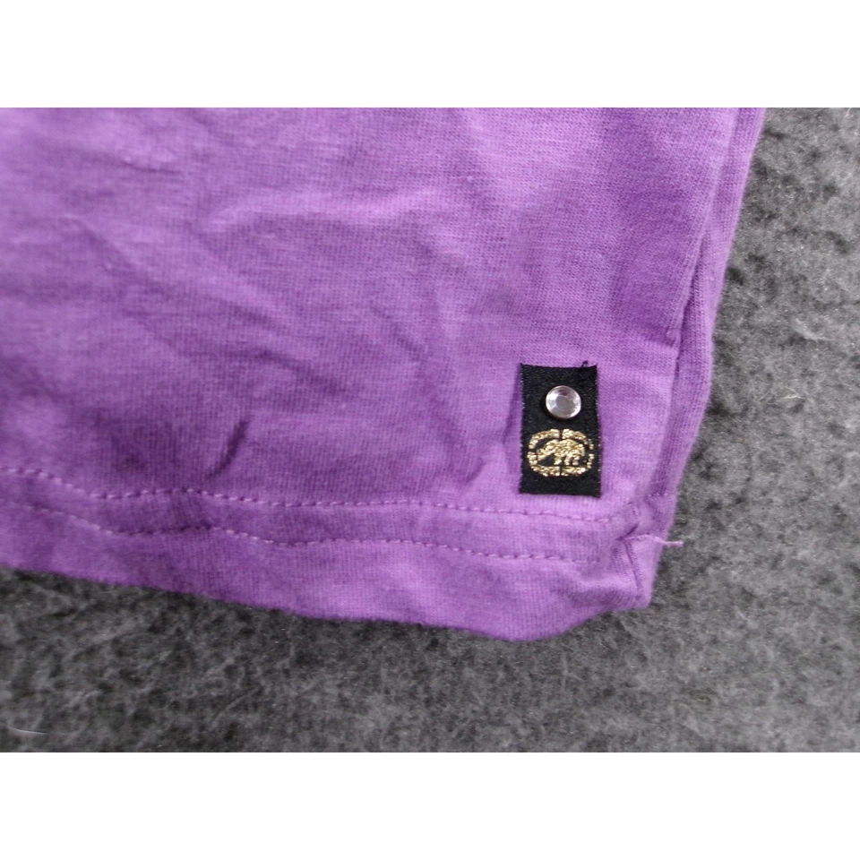 Camiseta sin mangas Ecko roja para mujer grande púrpura gráfico sin mangas informal ropa de calle urbana Foto 3 de 4