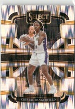 2023-24 Panini Select WNBA Silver Flash Crystal Dangerfield Los Angeles Sparks