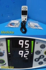 2010 Masimo Rainbow Rad-87 SpO2 Monitor W/ SpO2 Adapter Cable & Sensor ~ 28732