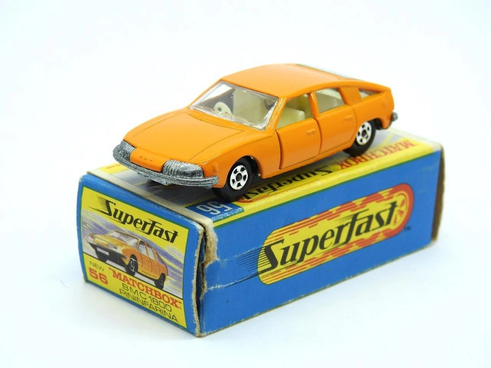 MATCHBOX SUPERFAST Nº56 BMC 1800 PININFARINA COMO NUEVO EN CAJA G CASI NUEVA 1971-73 NUEVO Foto 3 de 4