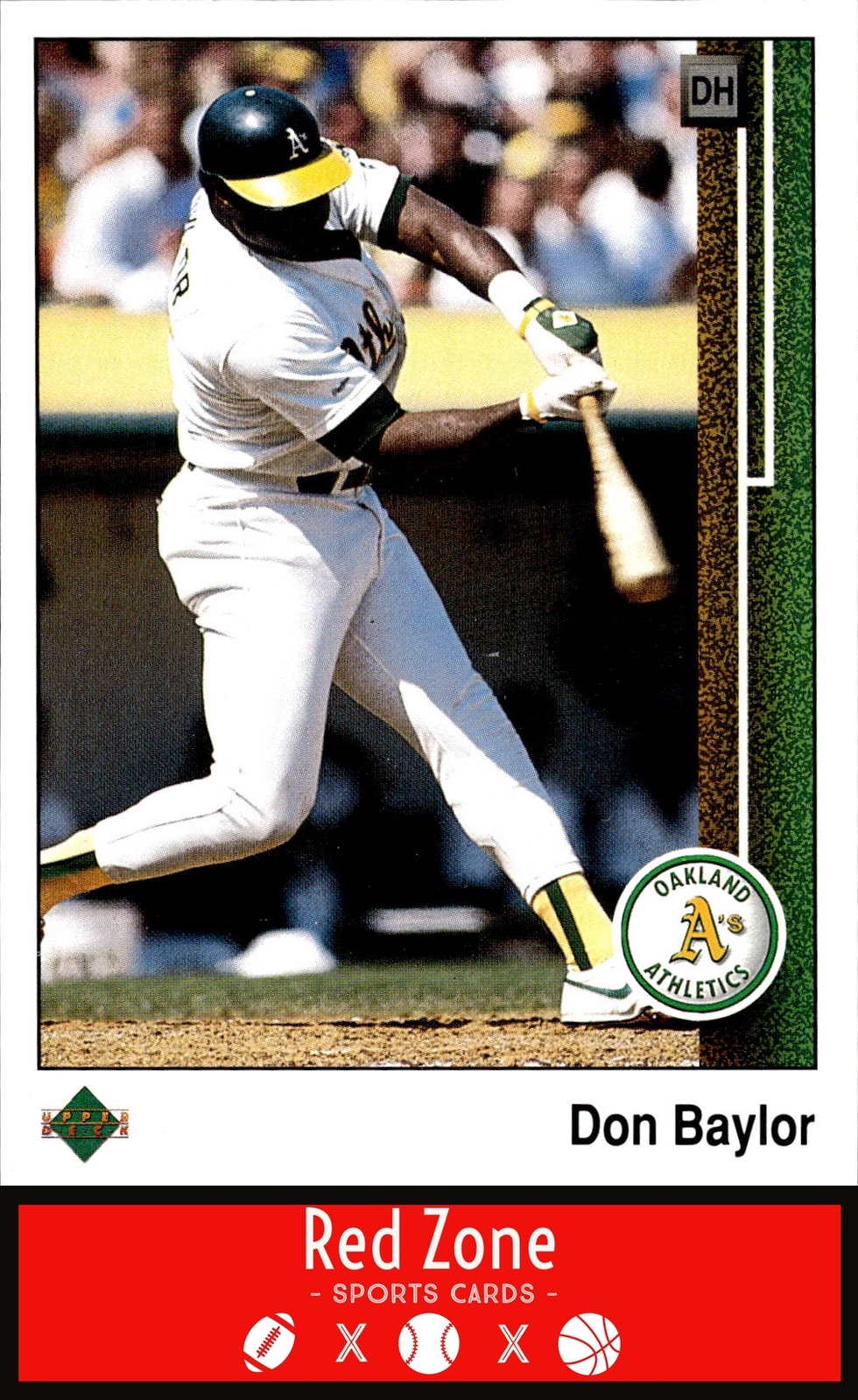 1989 Upper Deck - #601 Don Baylor NM Set Break.