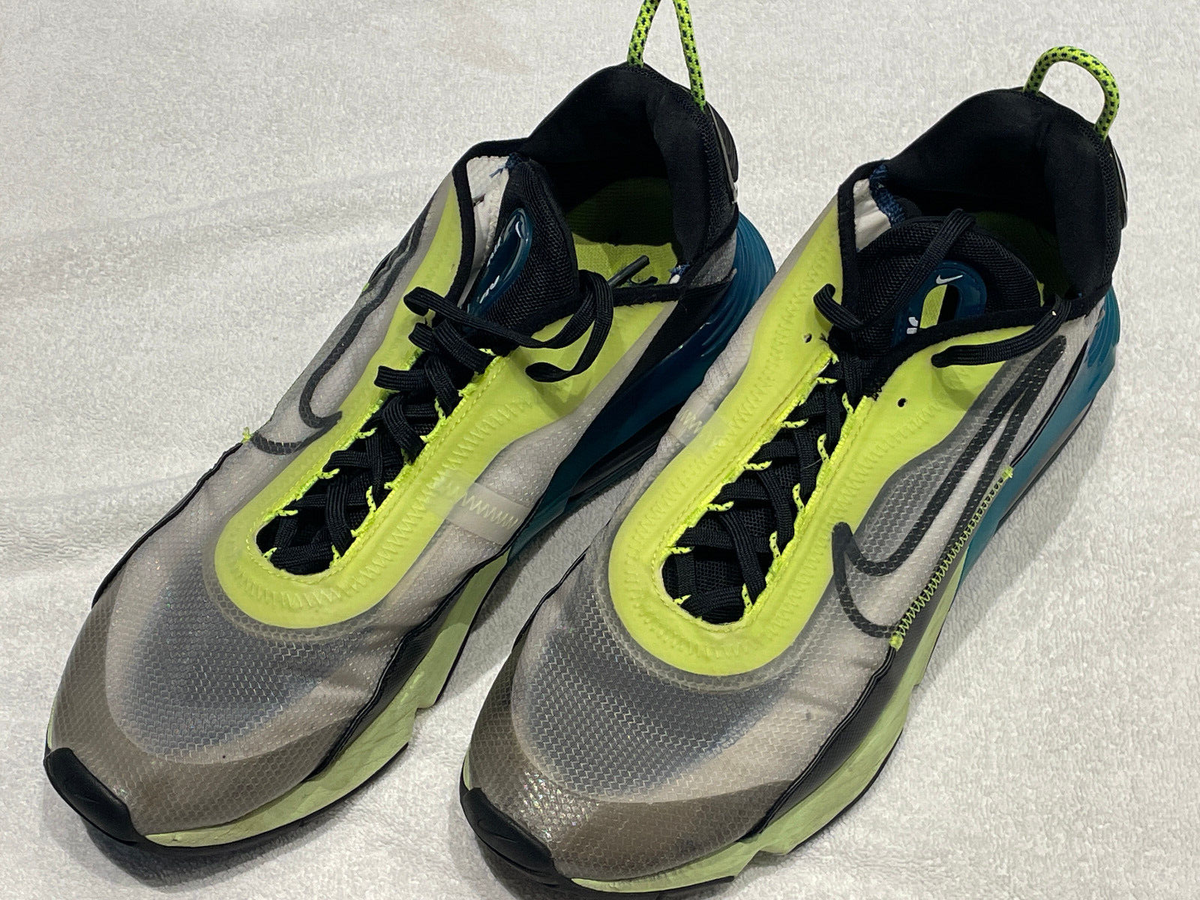 Nike Air Max 2090 Mens Size 13 White Black Volt Athletic  display picture 2