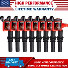 8 PACK IGNITION COILS FOR FORD F150 F250 5.4L V8 TRITON 2004 2005 2006 2007 2008