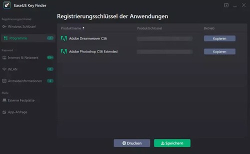 LifeTime 1 PC EaseUS Key Finder Recover Browser Saved Pass License Code | DVD - Picture 6 of 6