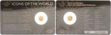 Ruanda 10 FRW Gold 2015 Icons of the World K&auml;nguru  Pr&auml;gefrisch 126274