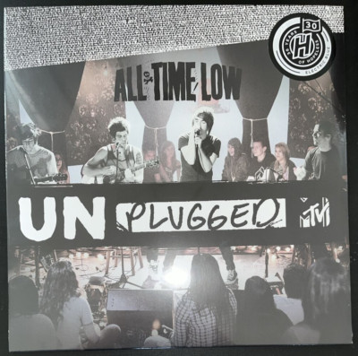 ALL TIME LOW MTV UNPLUGGED BLUE VINYL IMPORT NEW SEALED MINT