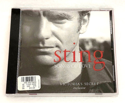 Sting - Songs Of Love CD - Victoria's Secret Exclusive - 8 Songs