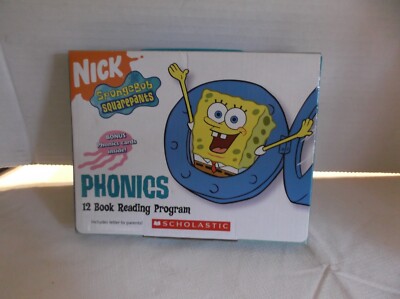Nickleodeon Sponge Bob SquarePants Phonics 12 Book Reading Program