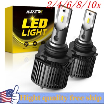 2/4X HB4 9006 LED Combo LED Headlight Kit 36000LM Light bulb Hi/Low Beam 6000K