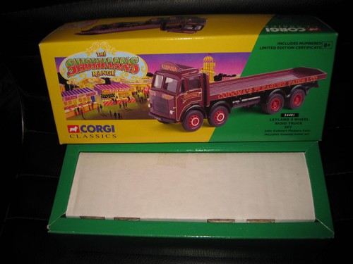 CORGI SHOWMANS CIRCUS LEYLAND 8 WHEEL TRUCK JOHN CODONA'S PLEASURE FAIRS #24401 - Bild 2 von 2