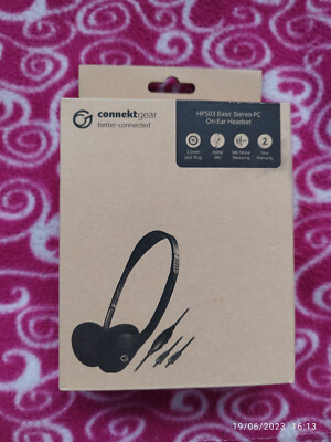 Connektgear HP503 Basic Stereo PC On-Ear Headset