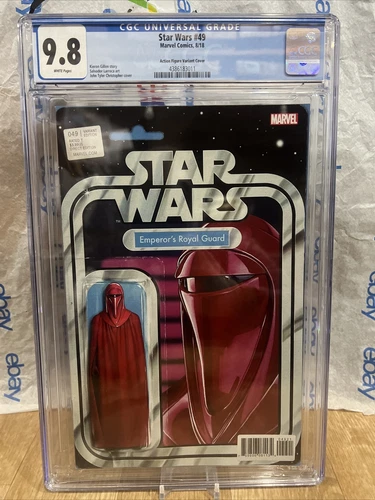 Marvel Comics STAR WARS (2015) #49 ROYAL GUARD Action Figure Graded  Cgc 9.8