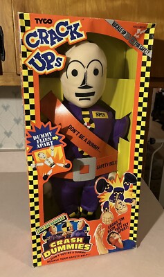 22in Tyco Crack Ups 1992 Crash Dummies “Spin” *NEW IN BOX* ~COOL