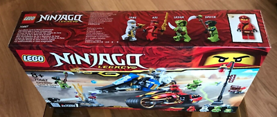 LEGO 70667 Ninjago Kais blade cycle Zanes Snowmobile 376 pcs NEW