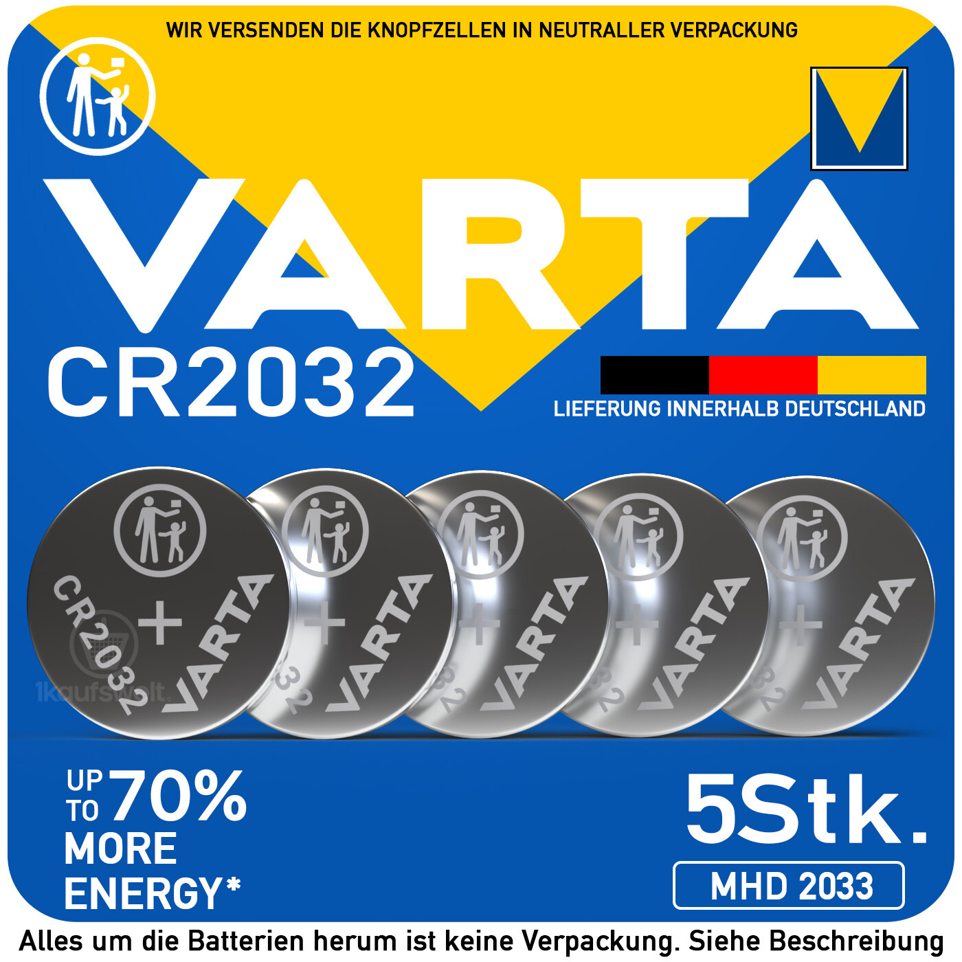 20 Baterias Sony | Murata CR2032 DL2032 ECR2032 3V Célula De Moeda De Lítio I.1031706309 - Foto 9