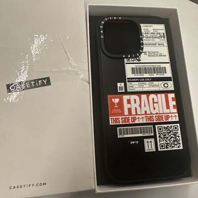 Casetify Impact Case Black For iPhone 15 PRO Max Military