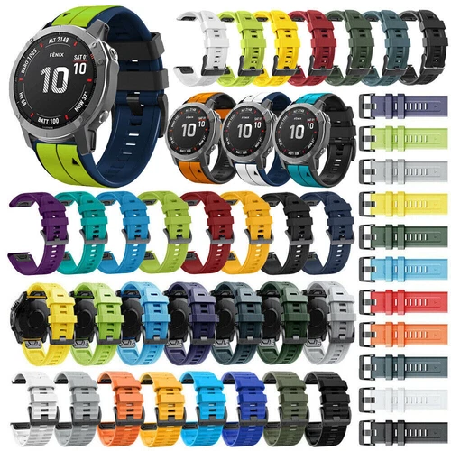 For Garmin Epix Pro (Gen 2) 42mm 47mm 51mm Strap Silicone Quick Fit Watch Band