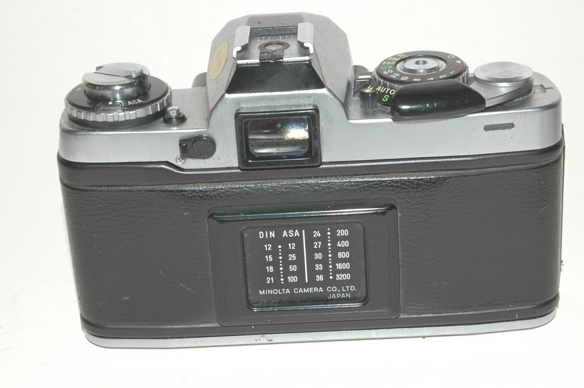 Minolta XD-7 camera fitted with Minolta MC Rokkor-PF f1.8 55mm