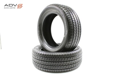 YOKOHAMA ADVAN A83 17'' P225/55 R17 95V M+S 9/32 9.6/32 NDS OEM -TWO USED TIRES-