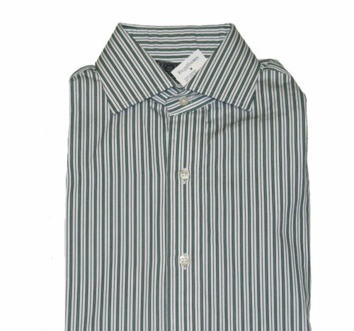 Polo Ralph Lauren Mens Regent Classic Fit Long Sleeve Solid Striped Dress Shirt - Picture 1 of 7