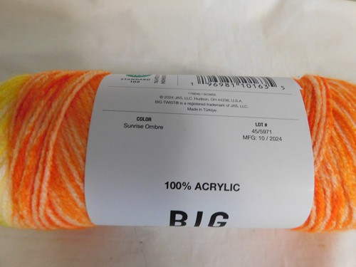 Big Twist Value Sunrise Ombre Dye lot 455971 - Picture 2 of 2