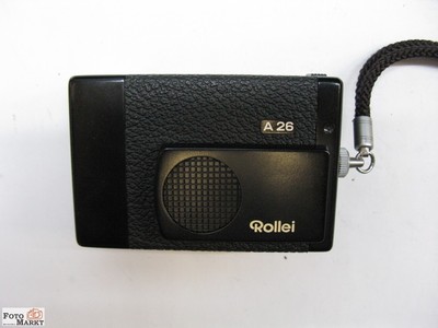Rollei A26 Kamera für Kassettenfilm Typ 126 Objektiv Sonnar 3,5/40 mm lens