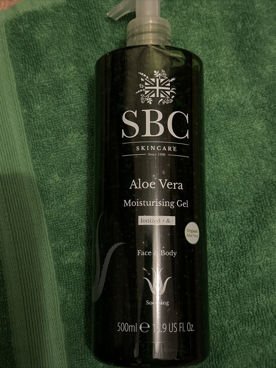 SBC Aloe Vera Moisturising Gel Face & Body 500ml New | eBay