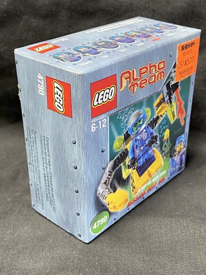 2002 LEGO Set #4790 Alpha Team DEEP SEA ROBOT DIVER New | eBay
