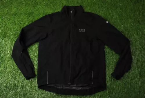 RARE CYCLING WARM JACKET + BAG WINDSTOPPER GORE BIKE WEAR ORIGINAL SIZE M MEDIUM