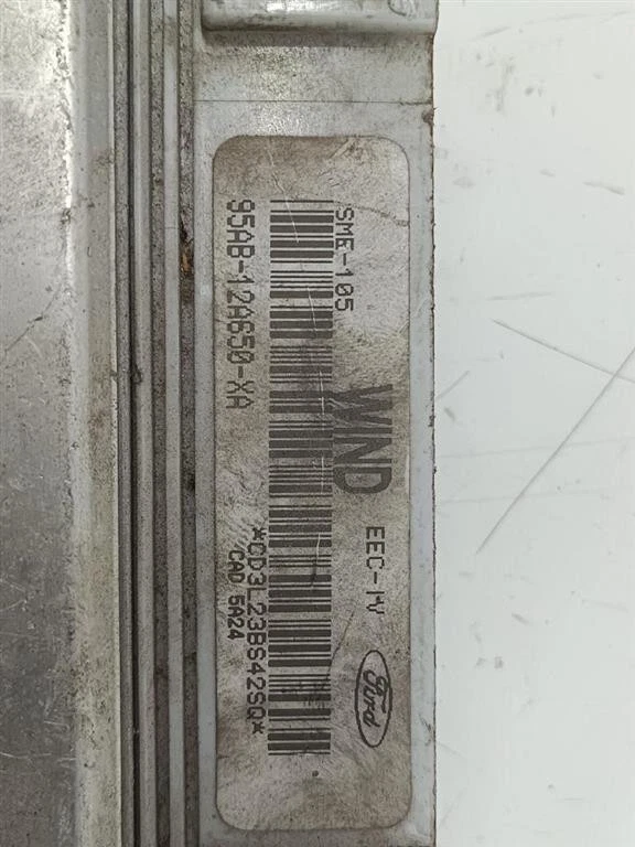 CENTRALINA MOTORE FORD Escort Berlina III Serie 95AB-12A650-XA HL16HLUJ 1726527 - Immagine 3 di 4