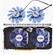 New Hisilicon RX 470/474/480/570/574 graphics card cooling fan FDC10U12S9-C