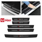 <!--F#f_0-->4x PU Car Door Scuff Sill Cover + 1x Rear Bumper Scratch Protector Pad Universal<!--F/-->