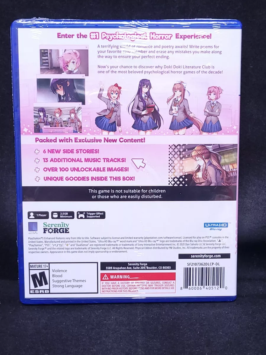 Doki Doki Literature Club Plus! Premium Physical Edition - PlayStation 5 