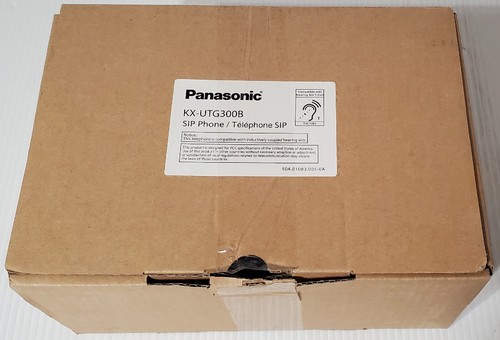 Telefono SIP PANASONIC KX-UTG300B con supporto nuovo con imballaggio OEM spedizione gratuita - Foto 3 di 4