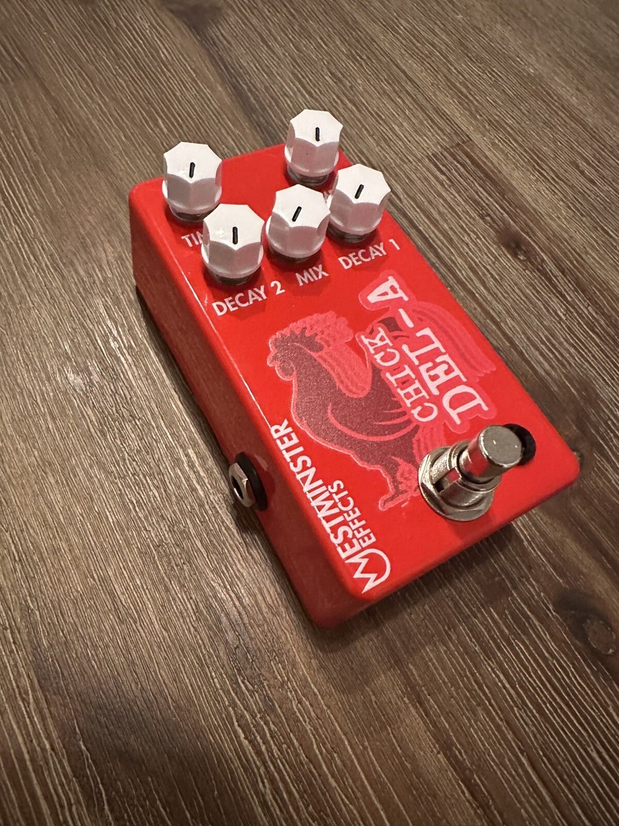 Westminster Effects Chick-Del-A Delay Pedal + 2-6