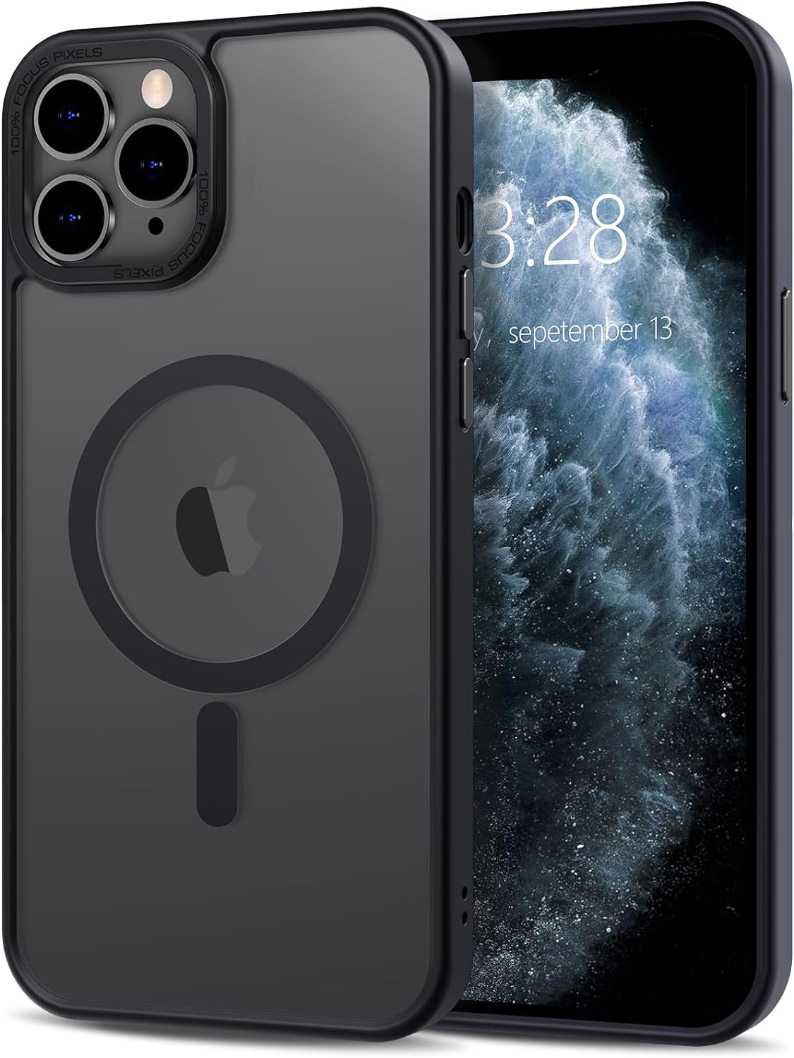 for Iphone 11 Pro Max Case Magnetic Phone Case Compatible with Magsafe, Soft TPU