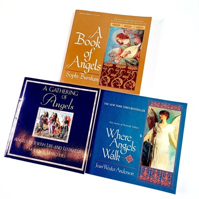 3 x Books on Angels Where Angels Walk A Gathering of Angels A Book of Angels