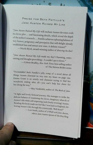 Jane Austen Ruined My Life by Beth Pattillo (2009, Trade Paperback) - Picture 2 of 5